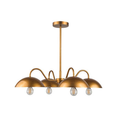 Image of Wisteria Isabella 4 Arm Ceiling Pendant Light