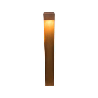 Image of Westport Coastal Rusty Ray 1000 LED Outdoor Post Light- Rust Brown