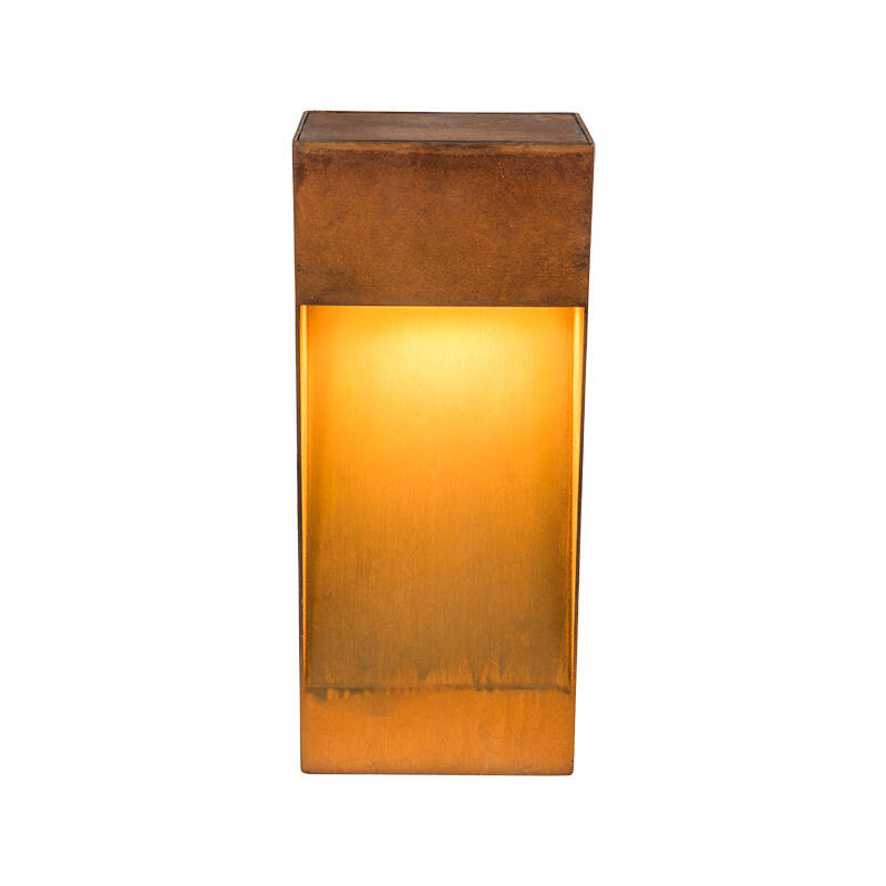 Image of Westport Coastal Rusty Ray LED Outdoor Wall Light