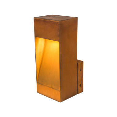 Image of Westport Coastal Rusty Ray LED Outdoor Wall Light