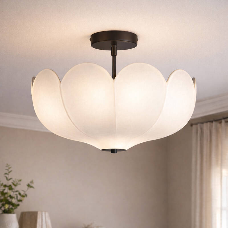 Image of Wisteria Luma Flush Ceiling Light