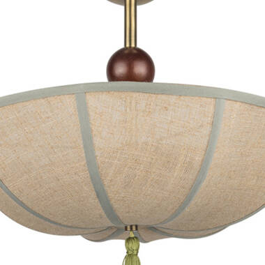 Image of Wisteria Vanta Flush Ceiling Light