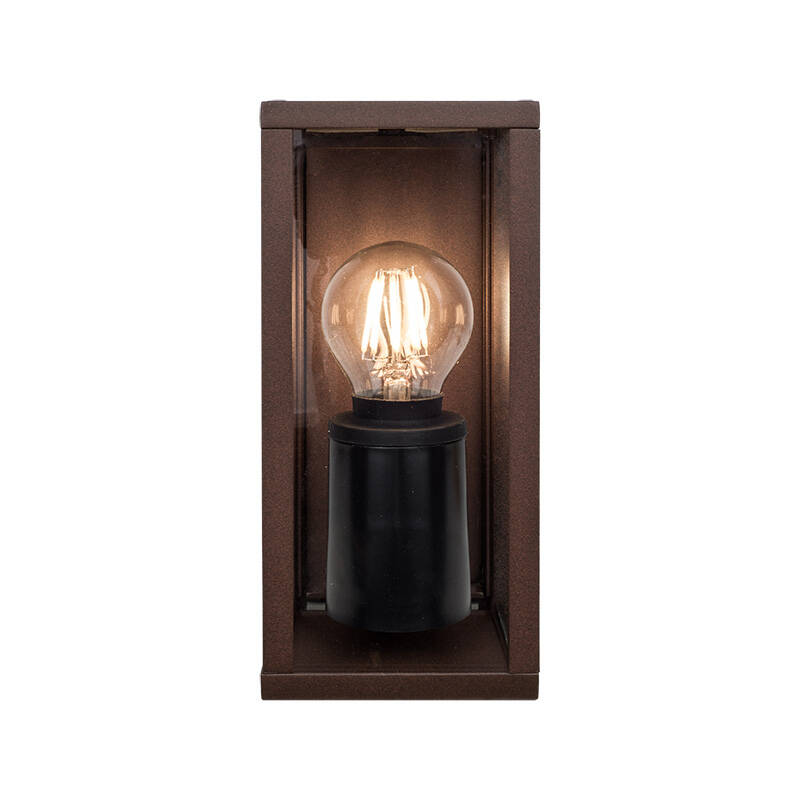 Image of Edit Radiant Half Lantern Outdoor Wall Light