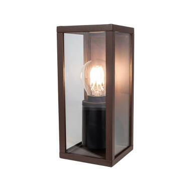 Image of Edit Radiant Half Lantern Outdoor Wall Light