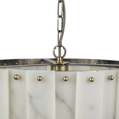 Image of Wisteria Linea Glass Ceiling Pendant Light