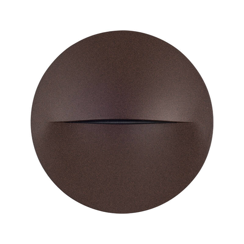 Image of Edit Terra LED Round Outdoor Flush Wall Light