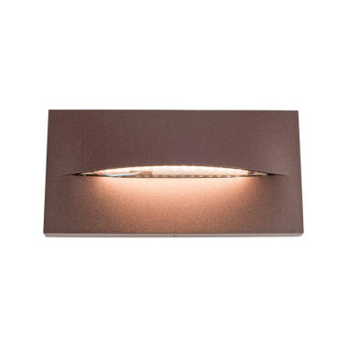 Image of Edit Terra LED Rectangular Outdoor Flush Wall Light