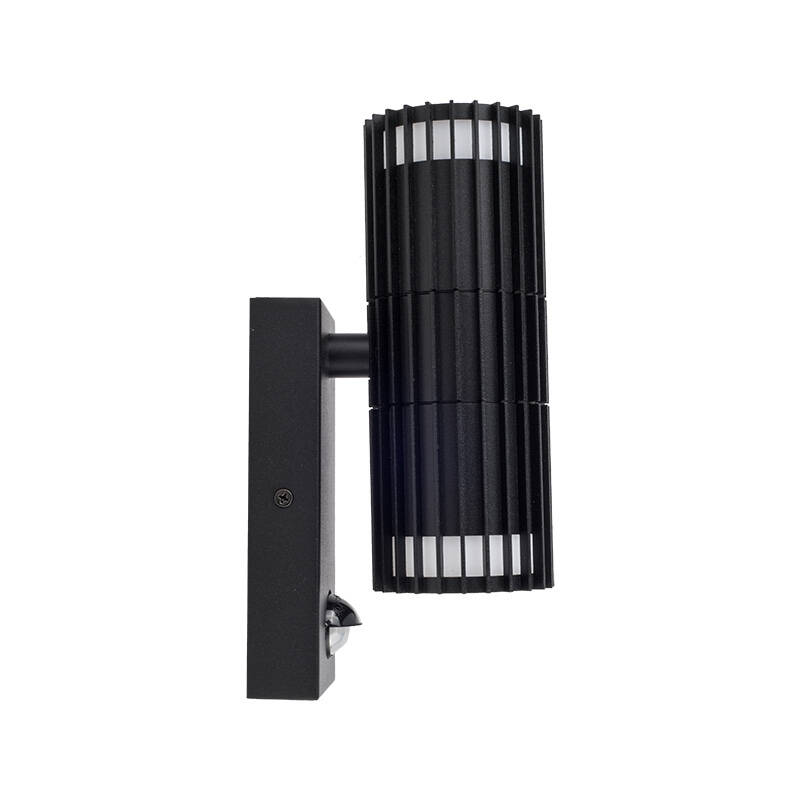 Image of Edit Hibiscus Outdoor Up & Down Wall Light With PIR