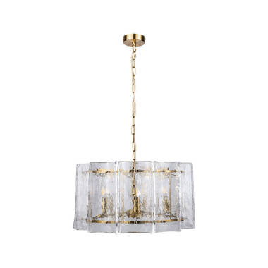Image of Wisteria Vere Glass Ceiling Pendant Light