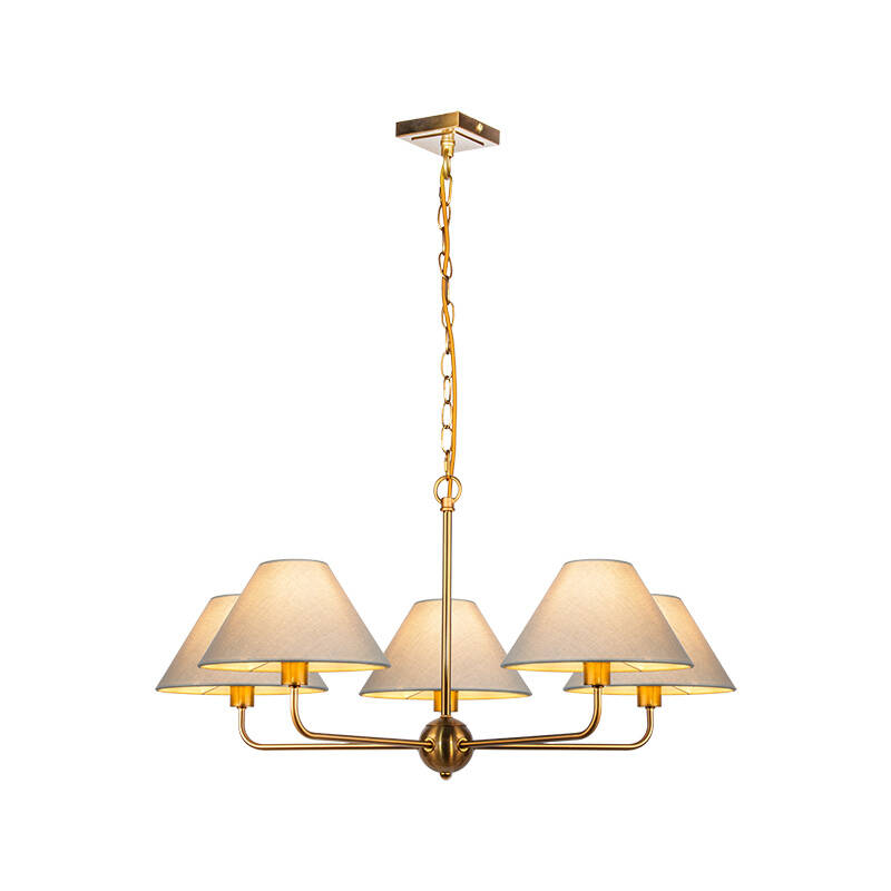 Image of Wisteria Celesta 5 Arm Ceiling Pendant Light