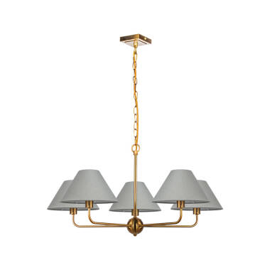 Image of Wisteria Celesta 5 Arm Ceiling Pendant Light