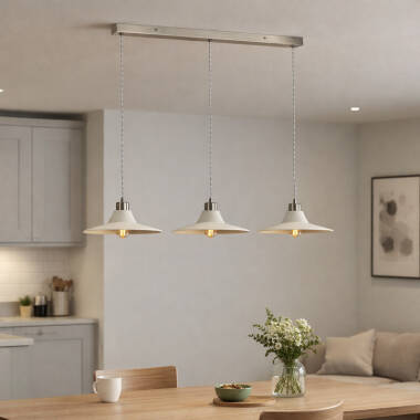 Image of Khudi & Khora Olive Ceramic Bar Ceiling Pendant Light