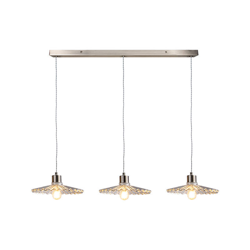 Image of Wisteria Cambridge Glass Bar Ceiling Pendant Light