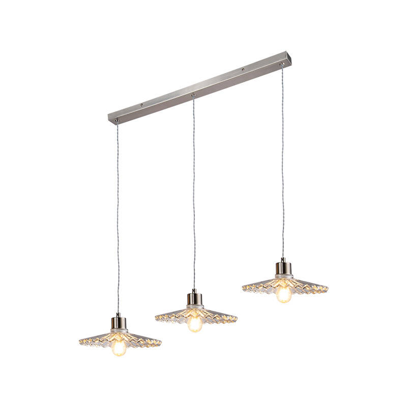 Image of Wisteria Cambridge Glass Bar Ceiling Pendant Light