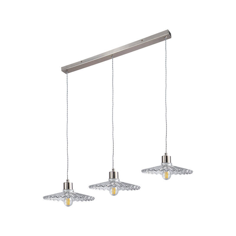 Image of Wisteria Cambridge Glass Bar Ceiling Pendant Light