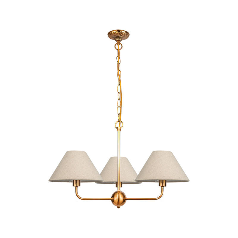 Image of Wisteria Vitra 3 Arm Ceiling Pendant Light