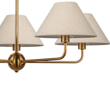 Image of Wisteria Vitra 5 Arm Ceiling Pendant Light