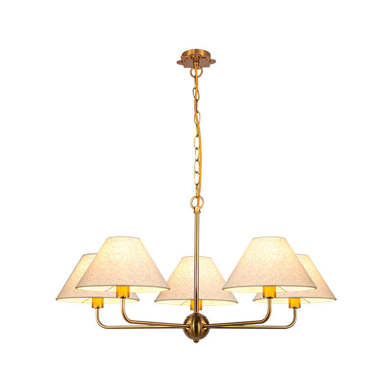 Image of Wisteria Mira 5 Arm Ceiling Pendant Light