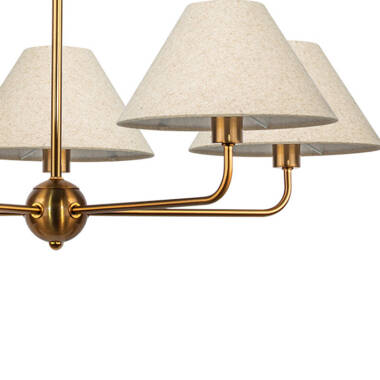 Image of Wisteria Mira 5 Arm Ceiling Pendant Light