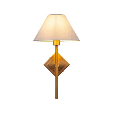 Image of Wisteria Celesta Linen Wall Light