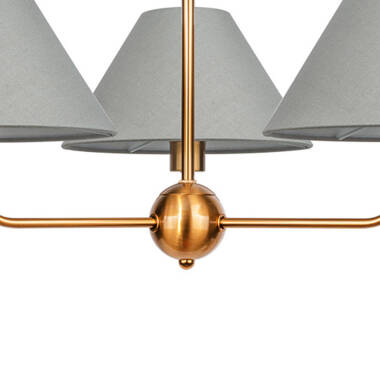 Image of Wisteria Celesta 3 Arm Ceiling Pendant Light