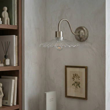 Wisteria Cambridge Glass Wall Light