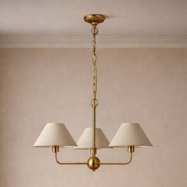 Image of Wisteria Vitra 3 Arm Ceiling Pendant Light