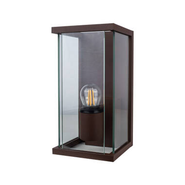 Edit Halo Half Lantern Outdoor Wall Light