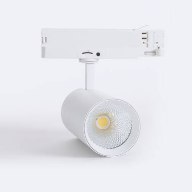 Image of Three Circuit Track Light Carlo 40W Colour Selectable CCT LED