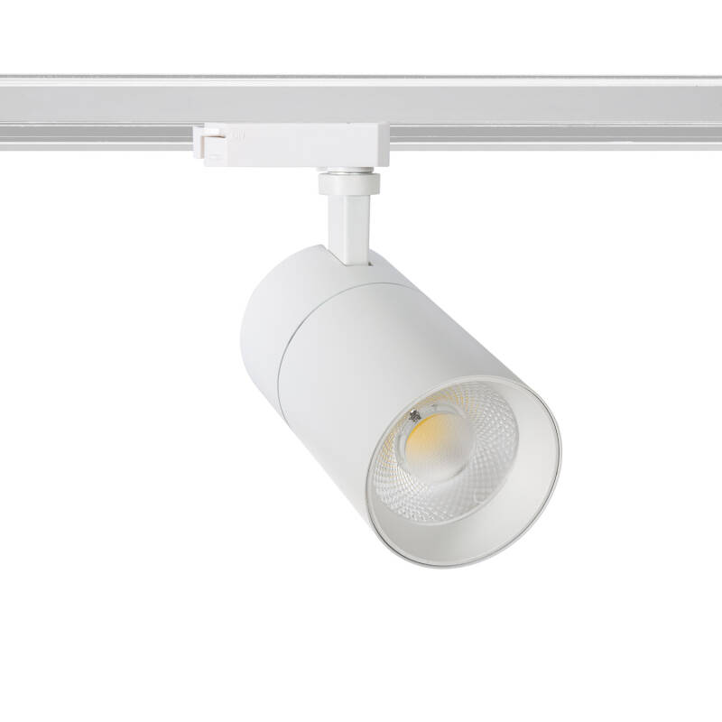 Image of Single Circuit 30W Colour Selectable CCT LED Track Light New Mallet