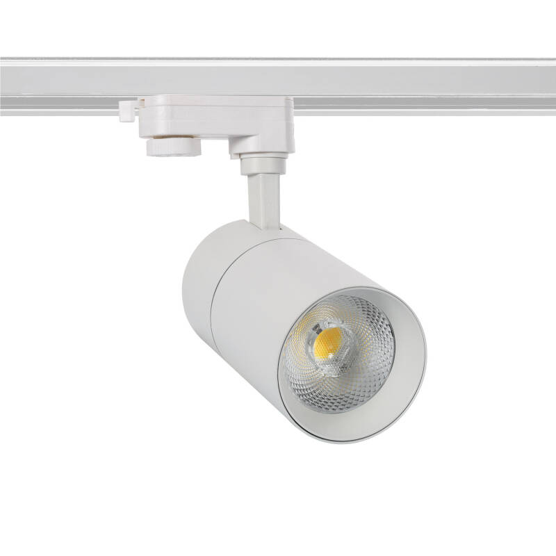 Image of Three Circuit 30W Colour Selectable CCT Dimmable LED Track Light New Mallet