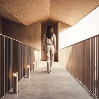 Image of Inti Edit 6W LED Outdoor Bollard Light 30cm