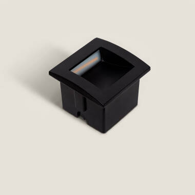 Image of Edit Leif 4W LED Outdoor Square Recessed Wall Light