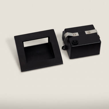 Image of Edit Leif 4W LED Outdoor Square Recessed Wall Light