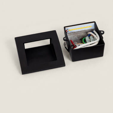 Image of Edit Leif 4W LED Outdoor Square Recessed Wall Light