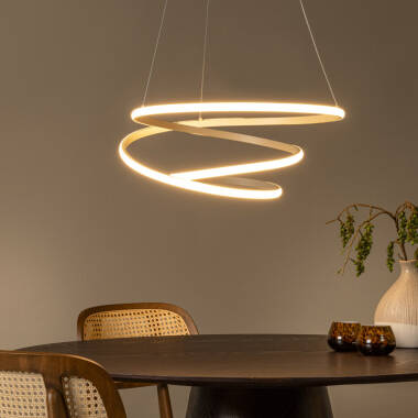 Image of Lucide Espiral CCT LED Ceiling Pendant Light