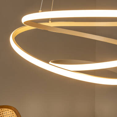 Image of Lucide Espiral LED Ceiling Pendant Light