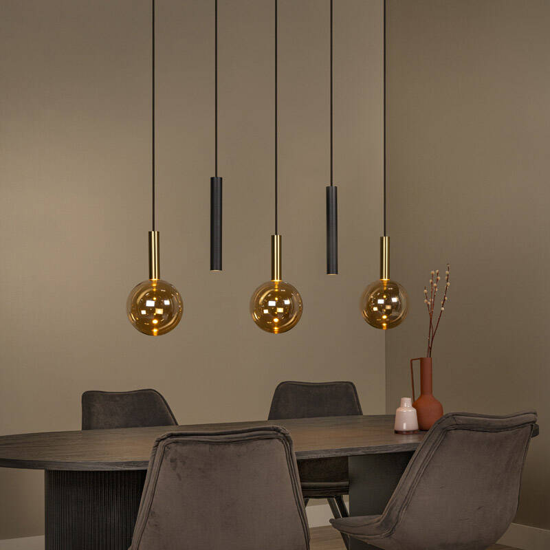 Image of Lucide Josiane 5 Light Bar Ceiling Pendant