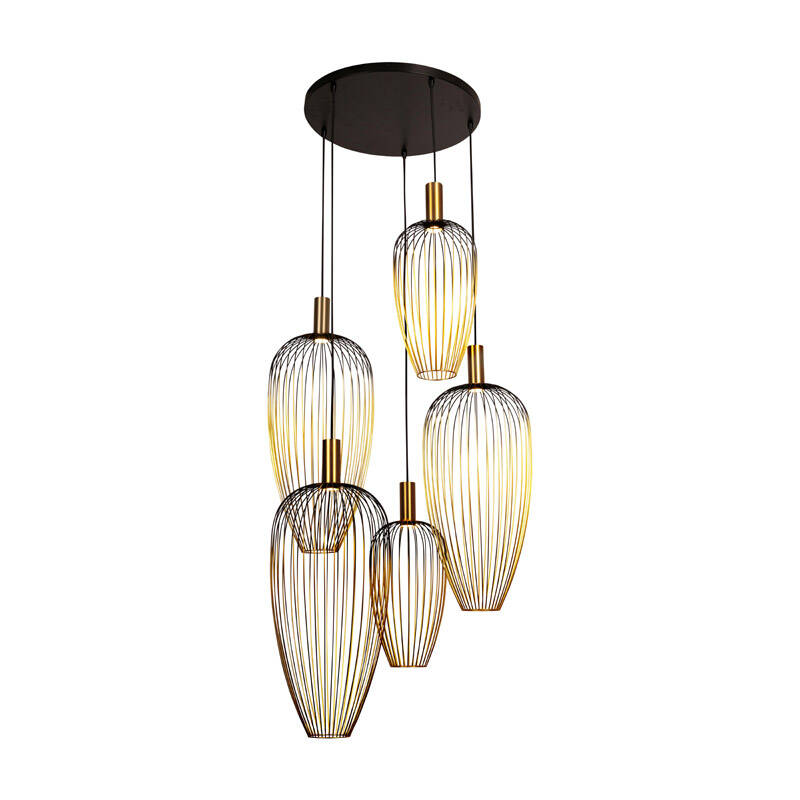 Image of Lucide Aurelie 5 Light Cluster Ceiling Pendant