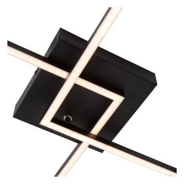 Image of Lucide Arianne CCT LED Square Flush Ceiling Light