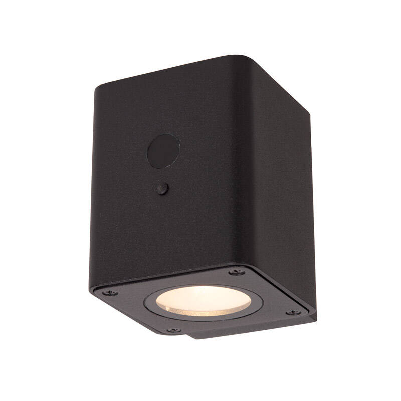 Image of Lucide Ramin Solar LED Outdoor Wall Light with PIR Sensor