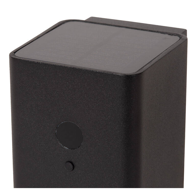 Image of Lucide Ramin Solar LED Outdoor Wall Light with PIR Sensor