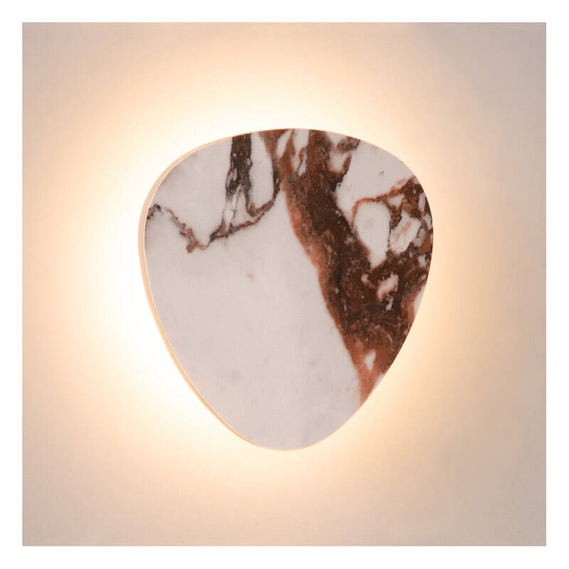 Image of Lucide Kamien 200 LED Ceramic Flush Wall Light