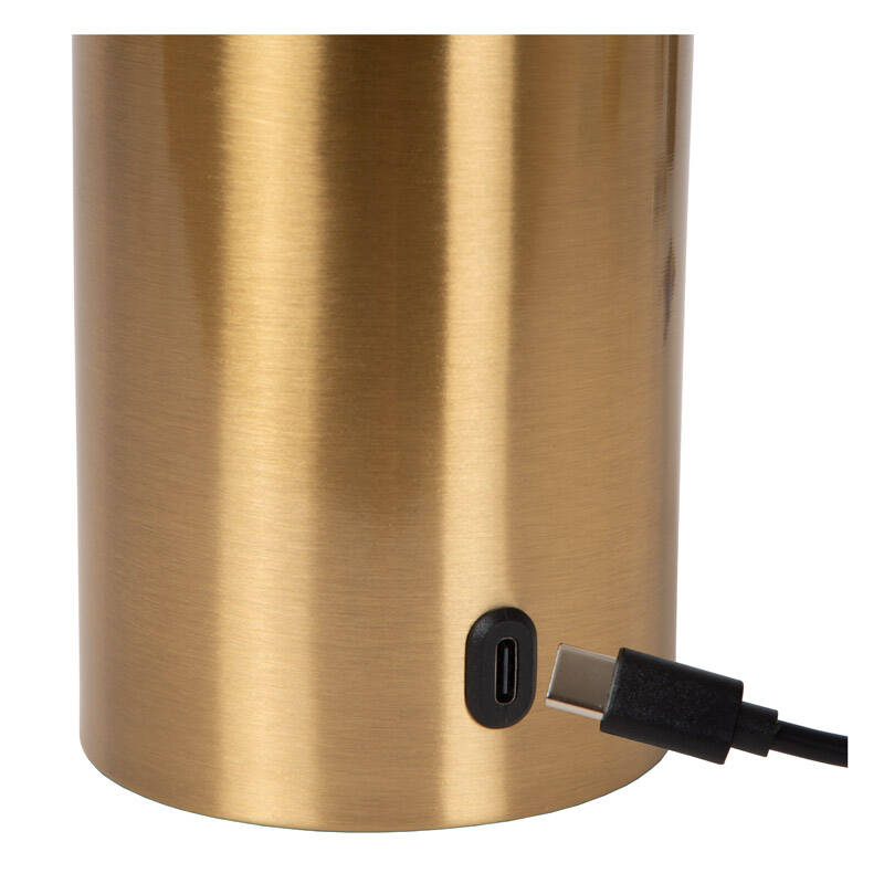 Image of Lucide Vivo USB Rechargeable LED Touch Table Lamp