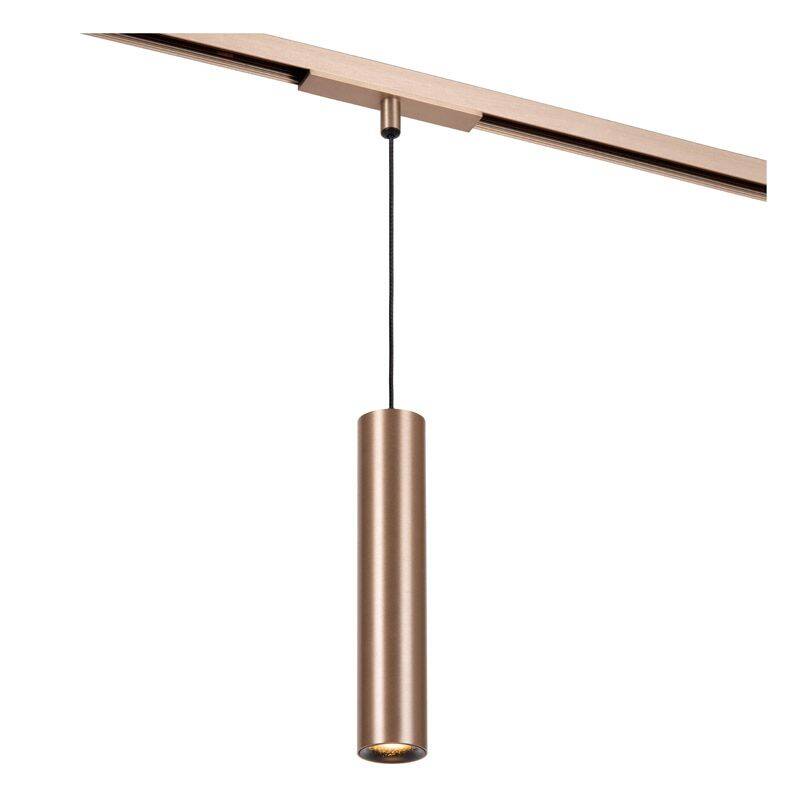 Image of Lucide Linial Luxus 1 Circuit 8W Warm White LED Track Pendant Light