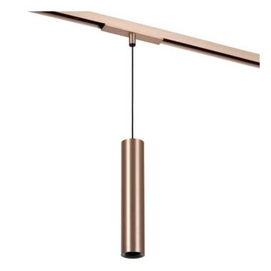 Image of Lucide Linial Luxus 1 Circuit 8W Warm White LED Track Pendant Light