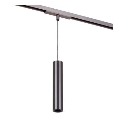 Image of Lucide Linial Luxus 1 Circuit 8W Warm White LED Track Pendant Light