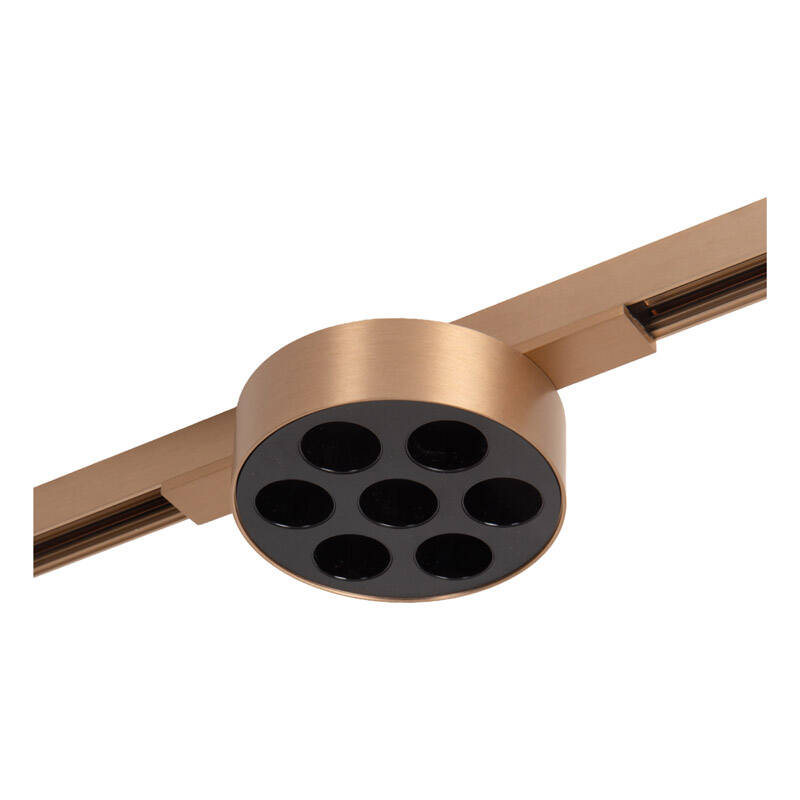 Image of Lucide Linial Xavi 1 Circuit 7W Warm White LED Track Spotlight