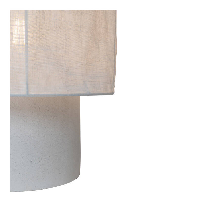 Image of Lucide Tissaja Large Linen Table Lamp