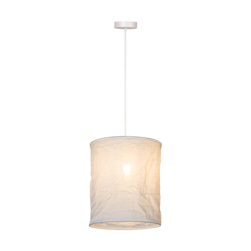 Image of Lucide Tissaja Linen Ceiling Pendant Light